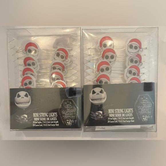 NWT nightmare before Christmas mini string lights 2 sets - Picture 5 of 7